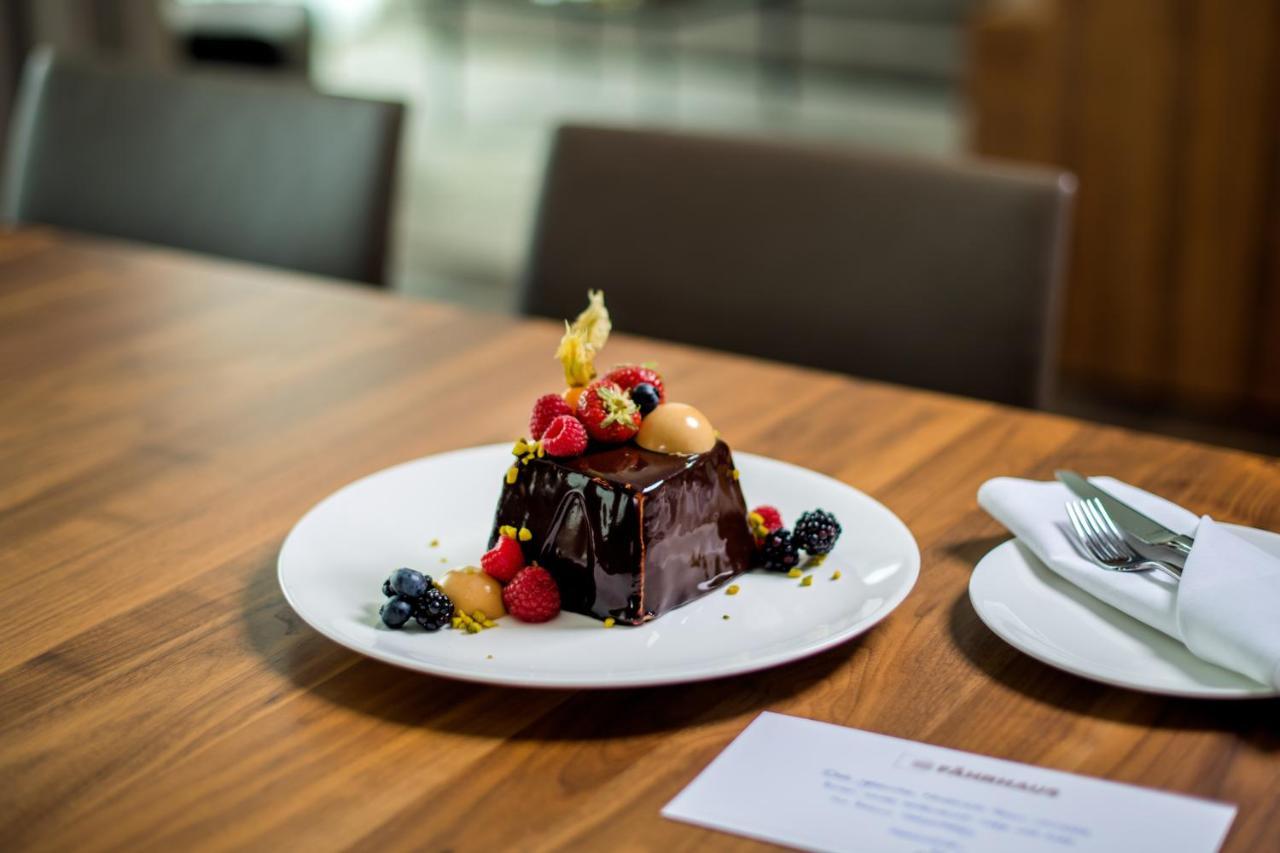 Faehrhaus Koblenz Hotel Exterior photo A chocolate dessert